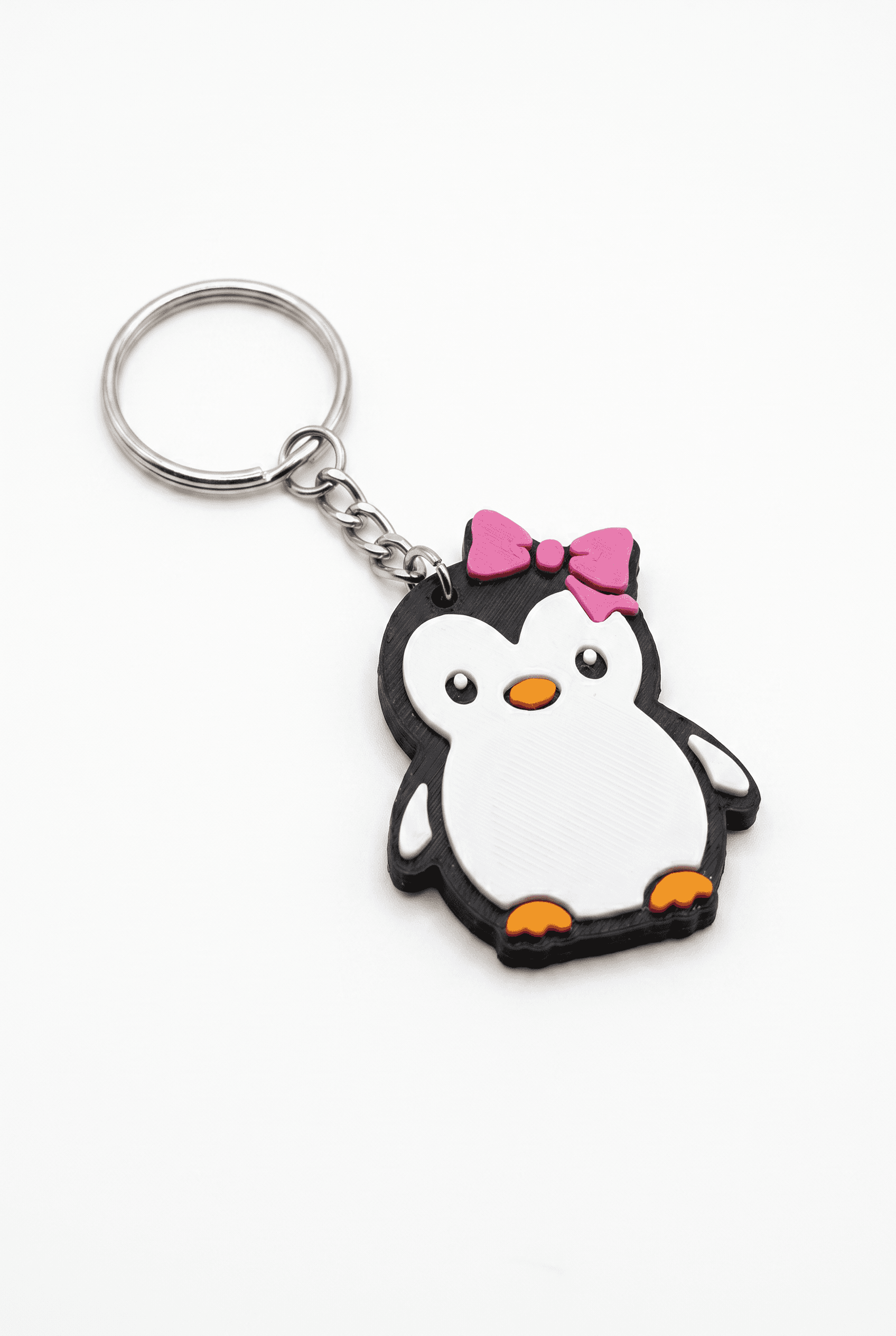 Penguen Figürlü Açacaklı Anahtarlık