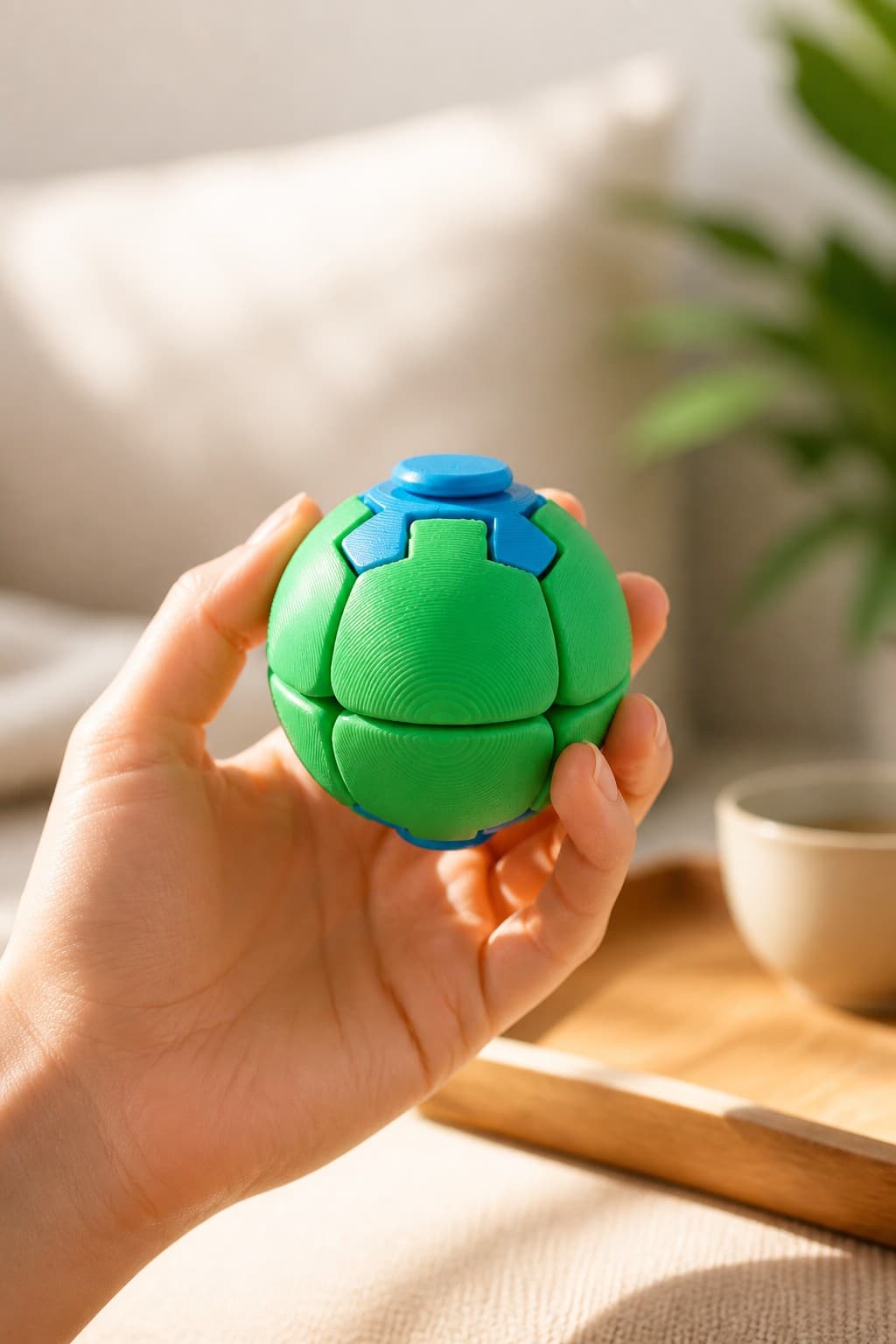Çevirmeli Stres Topu / Stres Oyuncağı / Spinner Ball