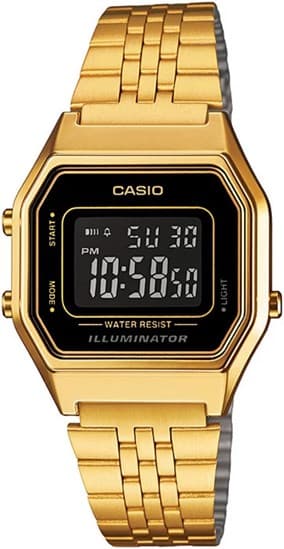 CASIO LA680WGA-1BDF Kadın Kol Saati