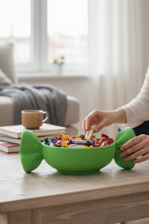 Şeker Formlu Dekoratif Şekerlik Kasesi – Atıştırmalık ve Şeker Sunum Kabı