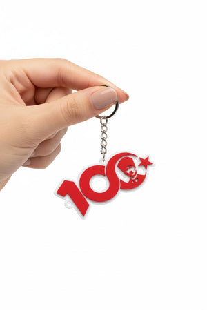 Türkiye Yüzyılı Figürlü Anahtarlık