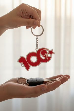 Türkiye Yüzyılı Figürlü Anahtarlık