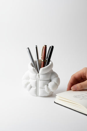 Şişme Mont Figürlü Kalemlik