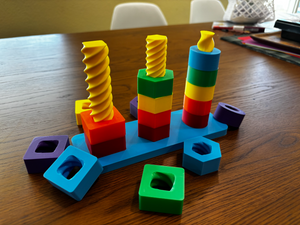 Montessori Dönen Eşleştirme Oyuncağı