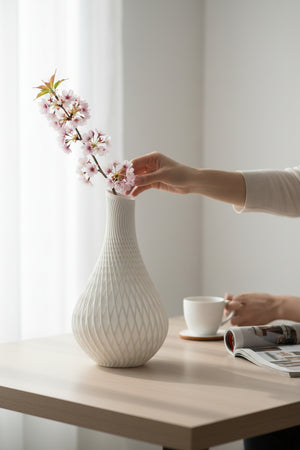 Desenli Tasarım Vazo