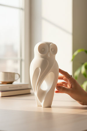 Baykuş Figürlü Dekoratif Biblo