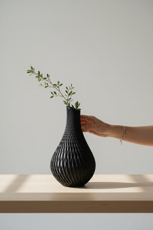 Desenli Tasarım Vazo