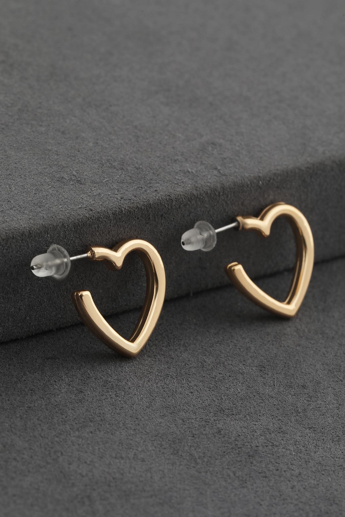 62834-Uploads-Urunresimleri-Buyuk-Bijuteri-Kupe-Gold-46F2Bc-Jpg.jpg Kalp Figürlü Altın Renk Bijüteri Küpe - Görsel 1