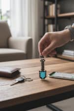 Minecraft Kürek Figürlü Anahtarlık - Görsel 3