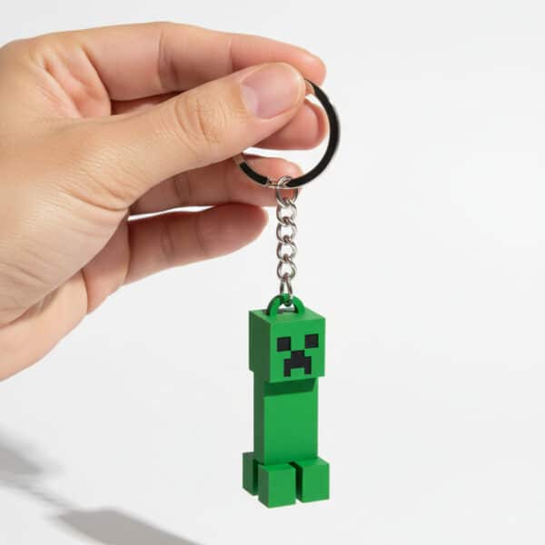 Minecraft Ghost Figürlü Anahtarlık
