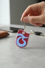 Trabzonspor Logosu Figürlü Anahtarlık - Görsel 4