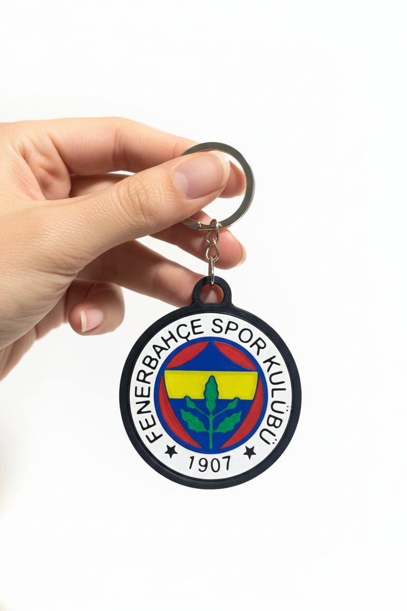 Lifestyle-Shot-17728E58-E3Da-4F89-Be97-55F8A4B88Cdd-Jpeg.jpeg Fenerbahçe Logosu Figürlü Anahtarlık - Görsel 1