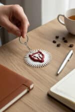 Börü Budun Dernek Logolu Lisanslı Anahtarlık - Görsel 2