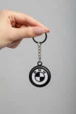 BMW Logosu Figürlü Hareketli Anahtarlık