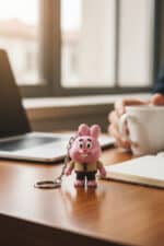 Richard Figürlü Hareketli Anahtalık - Görsel 5