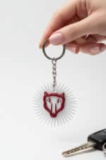 Börü Budun Dernek Logolu Lisanslı Anahtarlık