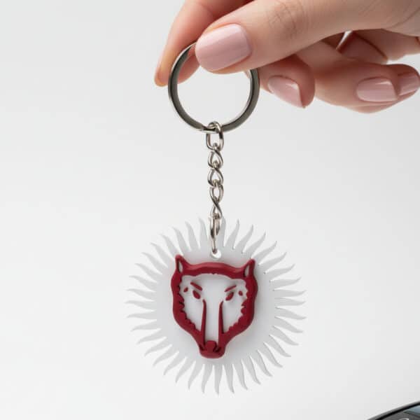 Börü Budun Dernek Logolu Lisanslı Anahtarlık