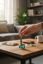 Minecraft Balta Figürlü Anahtarlık - Görsel 5