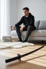 90cm Katlanabilir Katana - Görsel 4