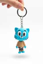 Gumball Figürlü Hareketli Anahtarlık