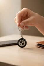 BMW Logosu Figürlü Hareketli Anahtarlık - Görsel 4