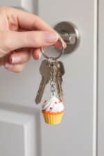 Mini Cupcake Figürlü Anahtarlık
