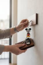 Mickey Mouse Figürlü Hareketli Anahtarlık - Görsel 2