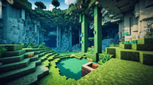 Minecraft Cave Environment