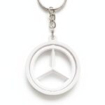 Mercedes Logosu Figürlü Hareketli Anahtarlık