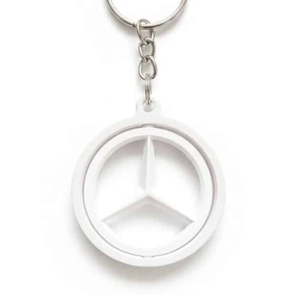 Mercedes Logosu Figürlü Hareketli Anahtarlık