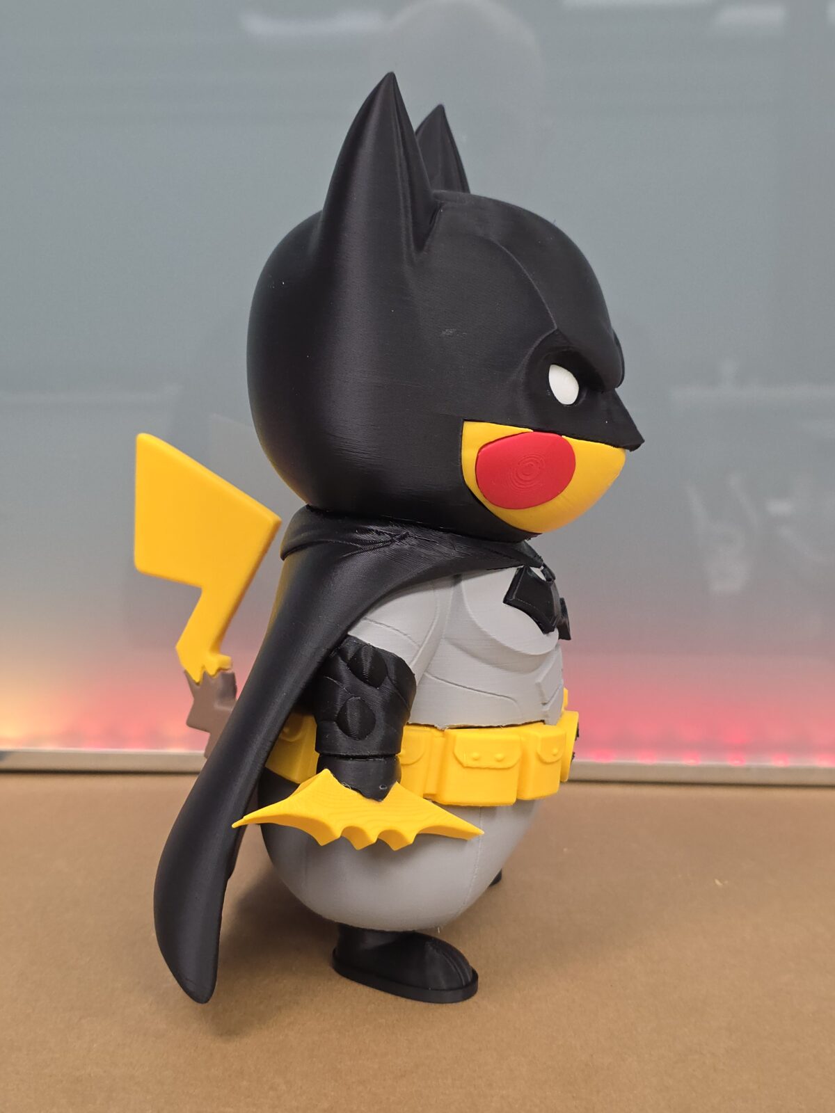 Batman Pikachu Figürlü Dekoratif Oyuncak - Görsel 3