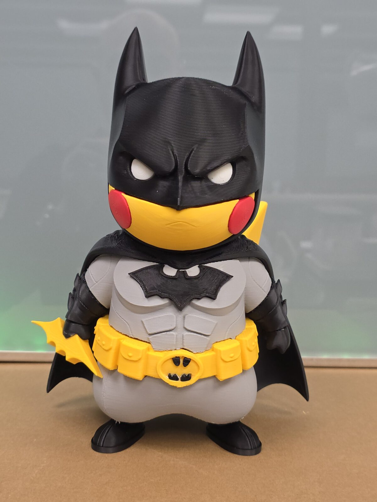 Batman Pikachu Figürlü Dekoratif Oyuncak - Görsel 5