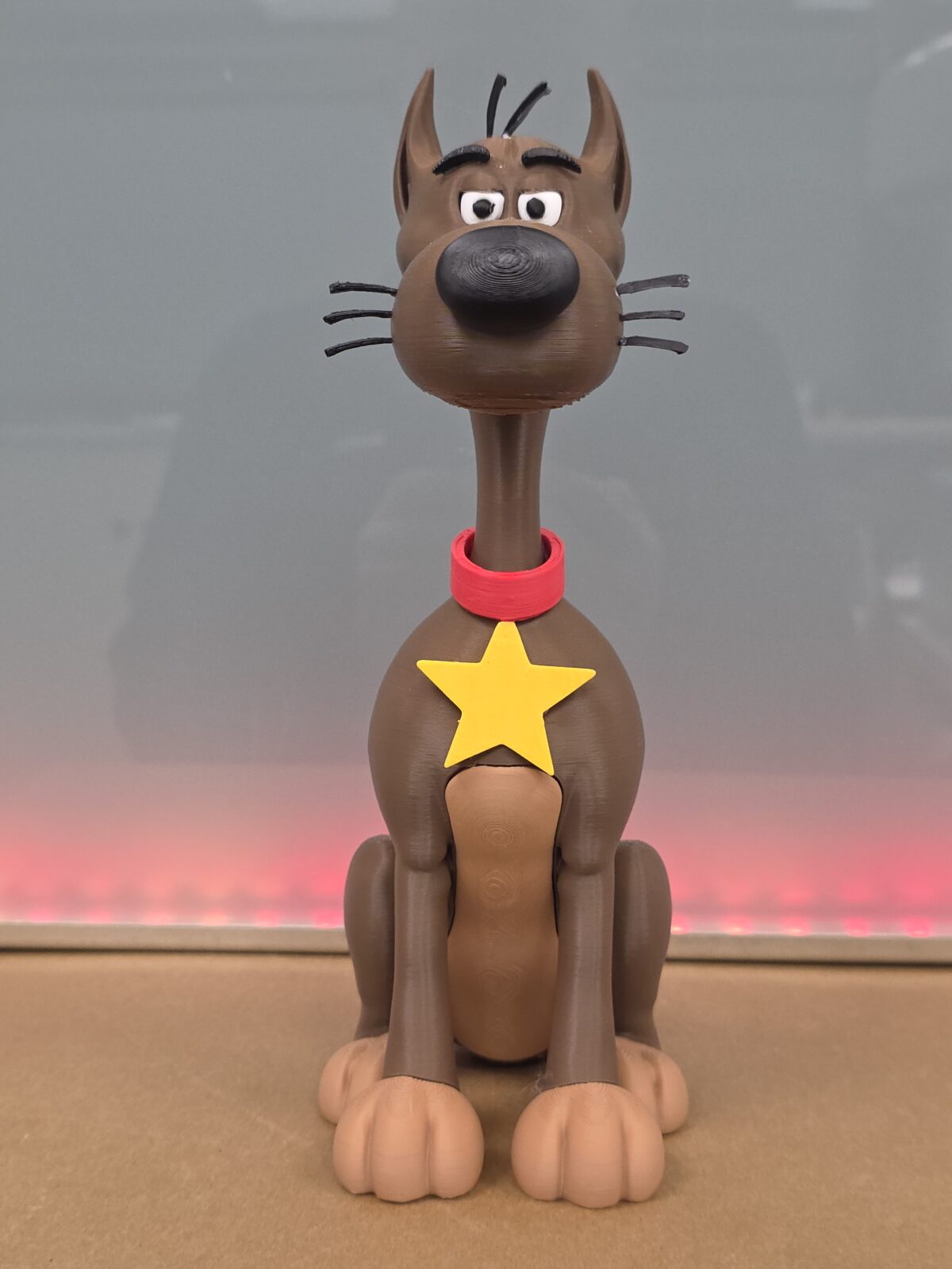 Rantanplan Red Kit Köpeği Figürlü Dekoratif Oyuncak - Görsel 2