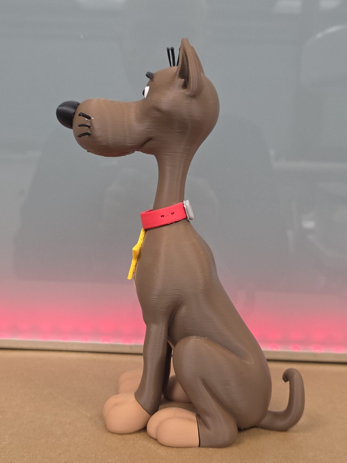 Rantanplan Red Kit Köpeği Figürlü Dekoratif Oyuncak - Görsel 4