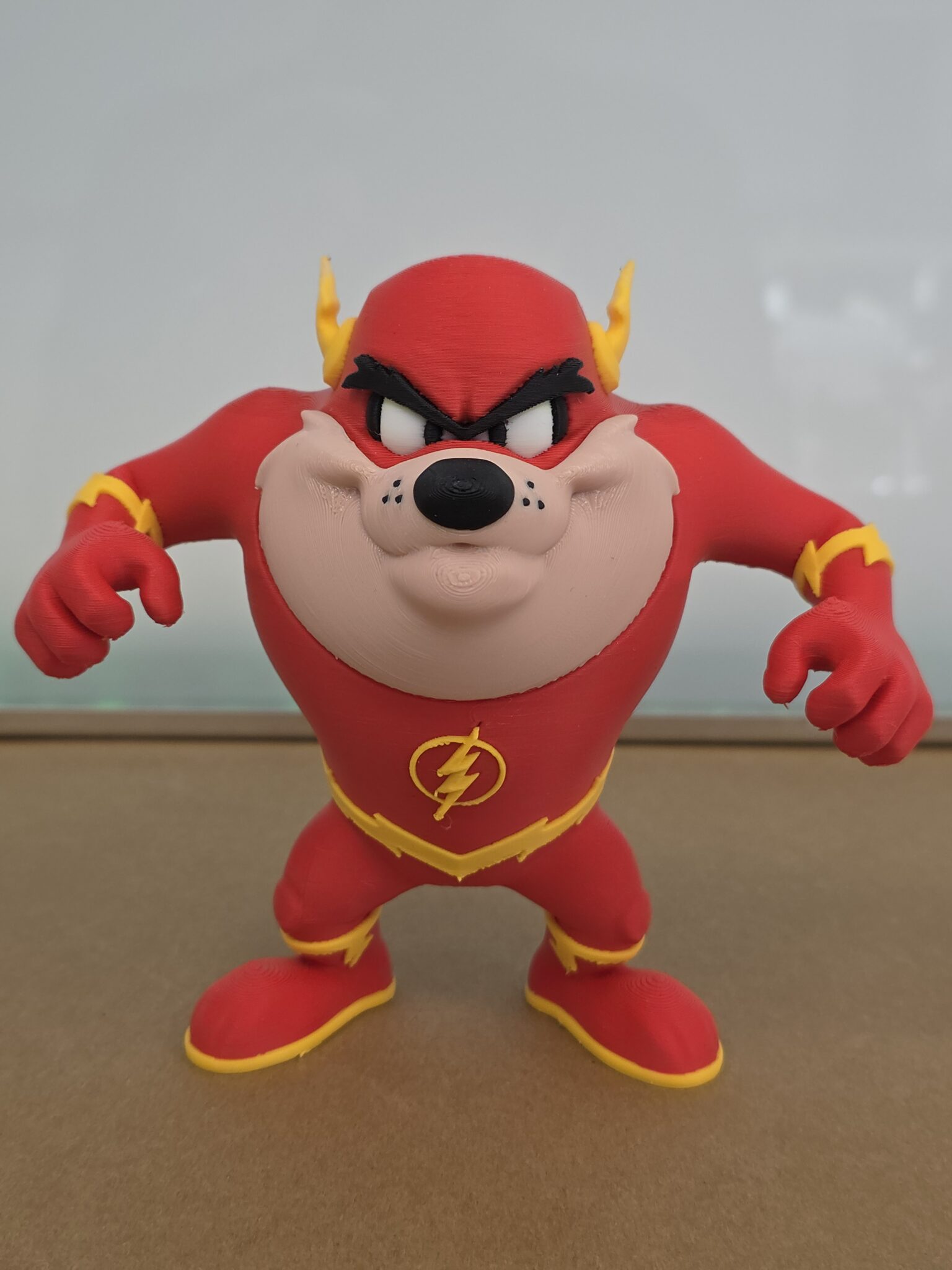 20260208-162106-Jpg.jpg Tazmanya Canavarı Flash Figürlü Dekoratif Oyuncak - Görsel 1