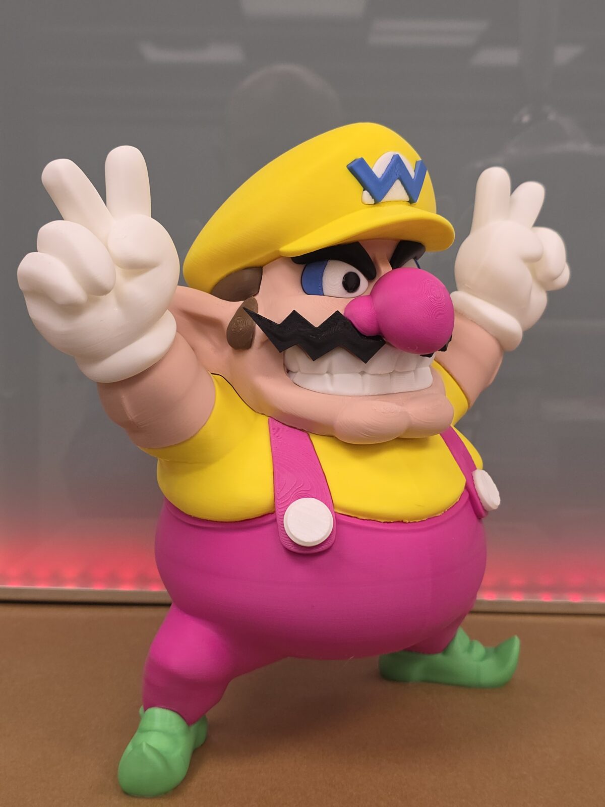 Mario Wario Figürlü Dekoratif Oyuncak - Görsel 5