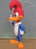 Woody Woodpecker Figürlü Dekoratif Oyuncak - Görsel 2