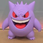 Pokemon Gengar Figürlü Dekoratif Oyuncak