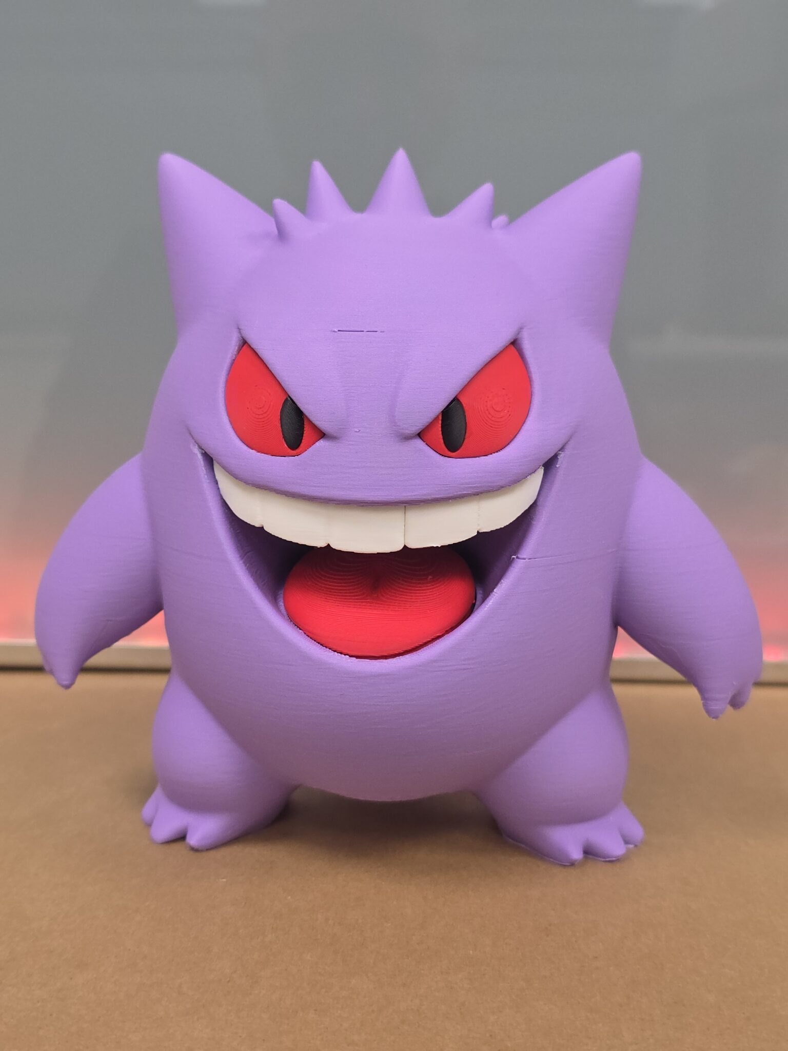 20260214-002154-Jpg.jpg Pokemon Gengar Figürlü Dekoratif Oyuncak - Görsel 1