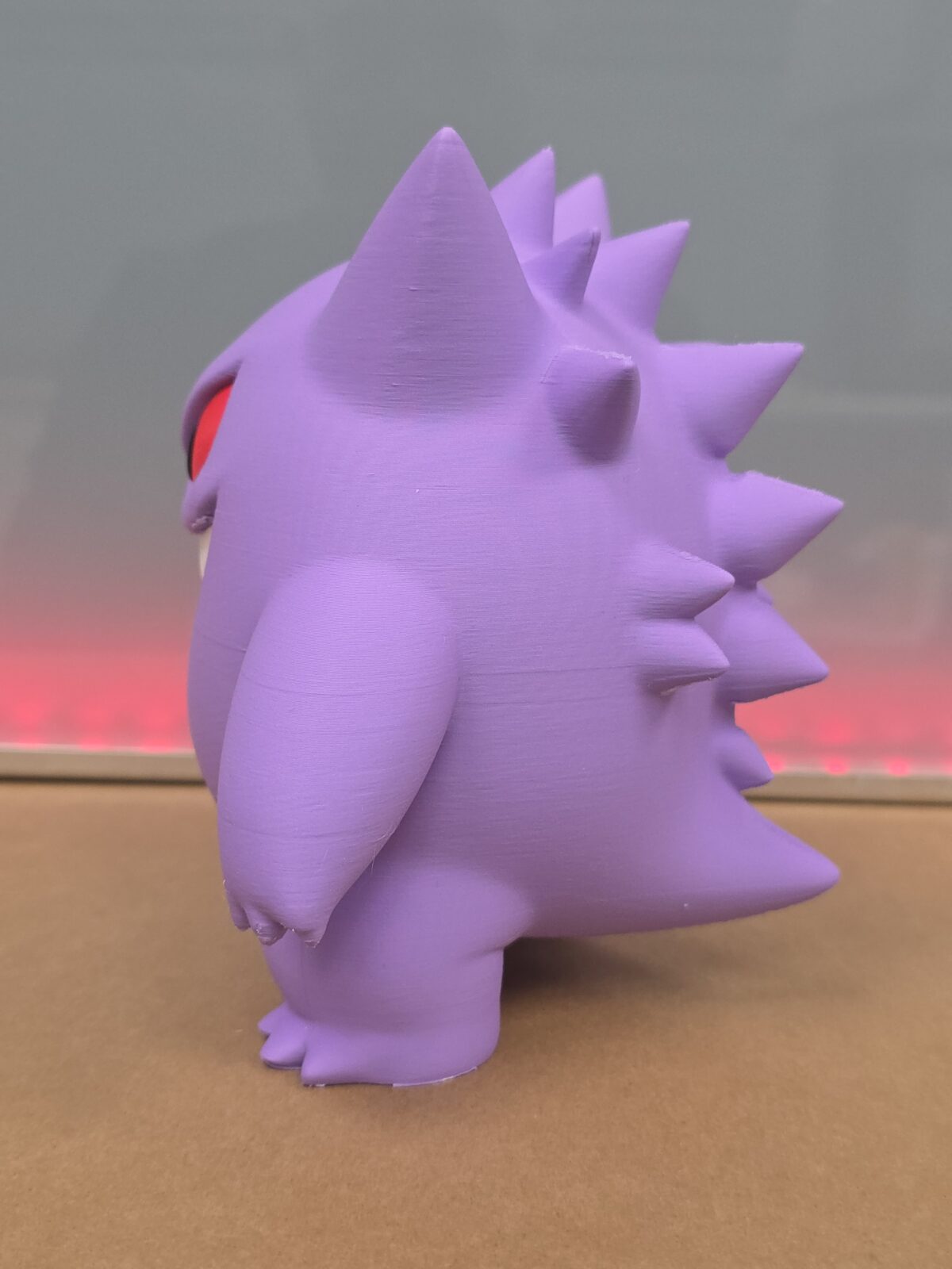Pokemon Gengar Figürlü Dekoratif Oyuncak - Görsel 3