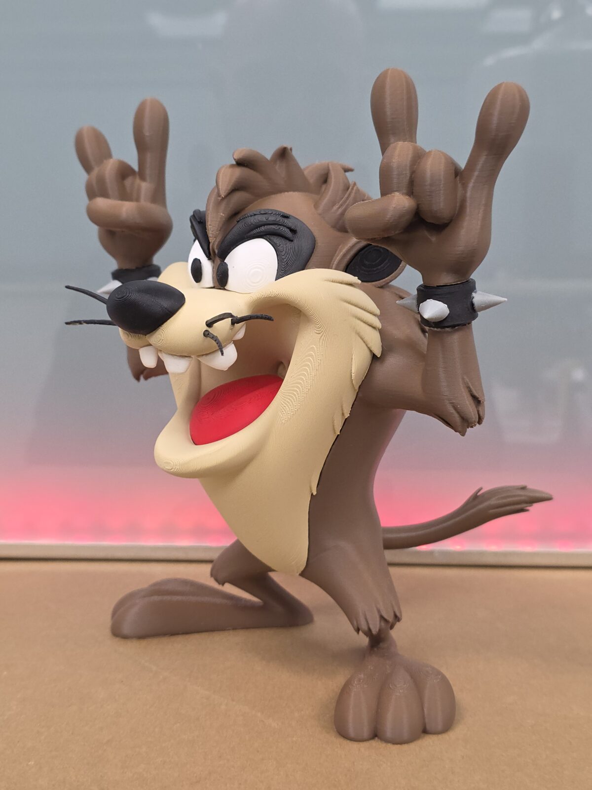 Tazmanya Canavarı Figürlü Dekoratif Oyuncak - Görsel 2