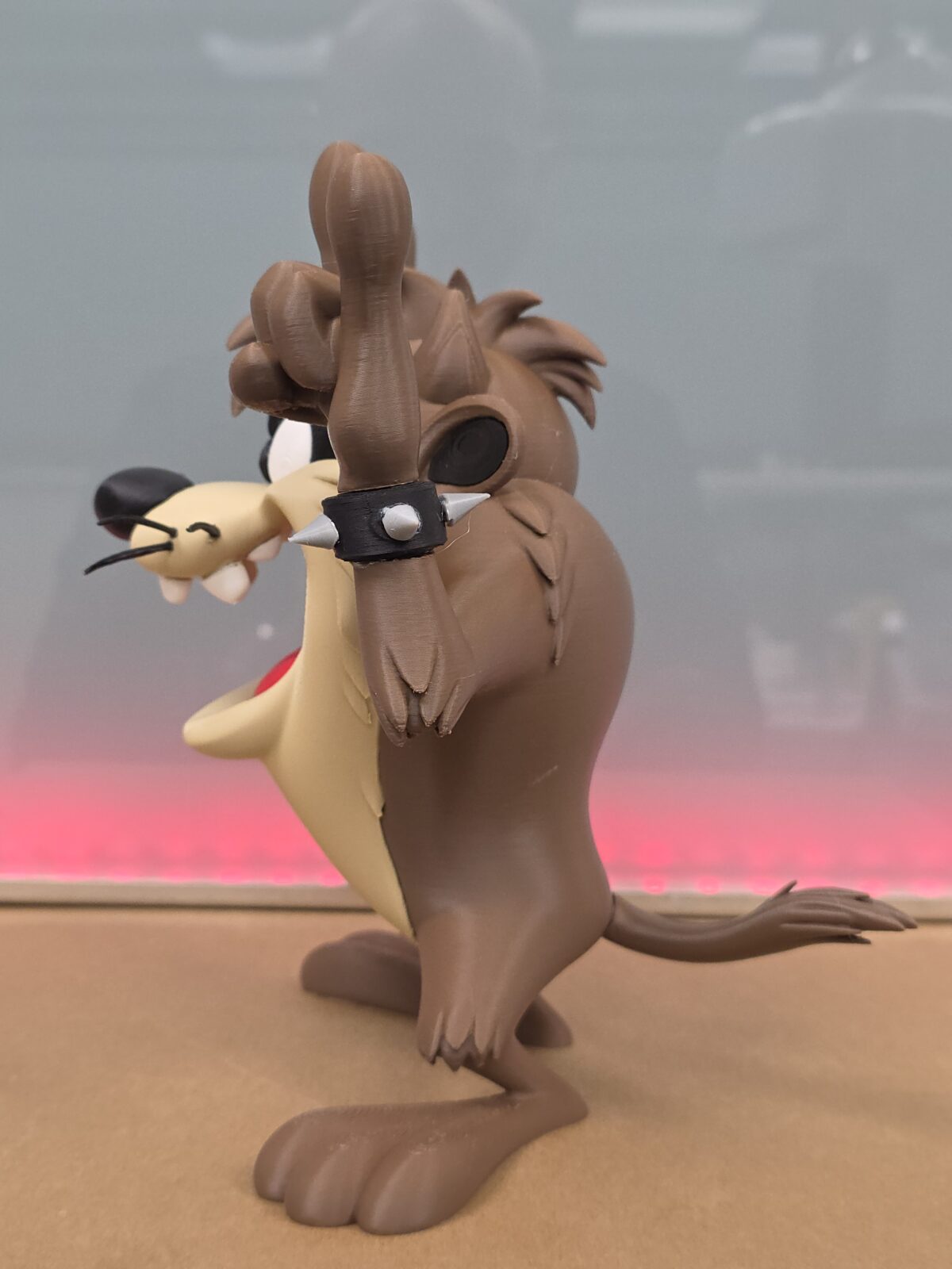 Tazmanya Canavarı Figürlü Dekoratif Oyuncak - Görsel 3