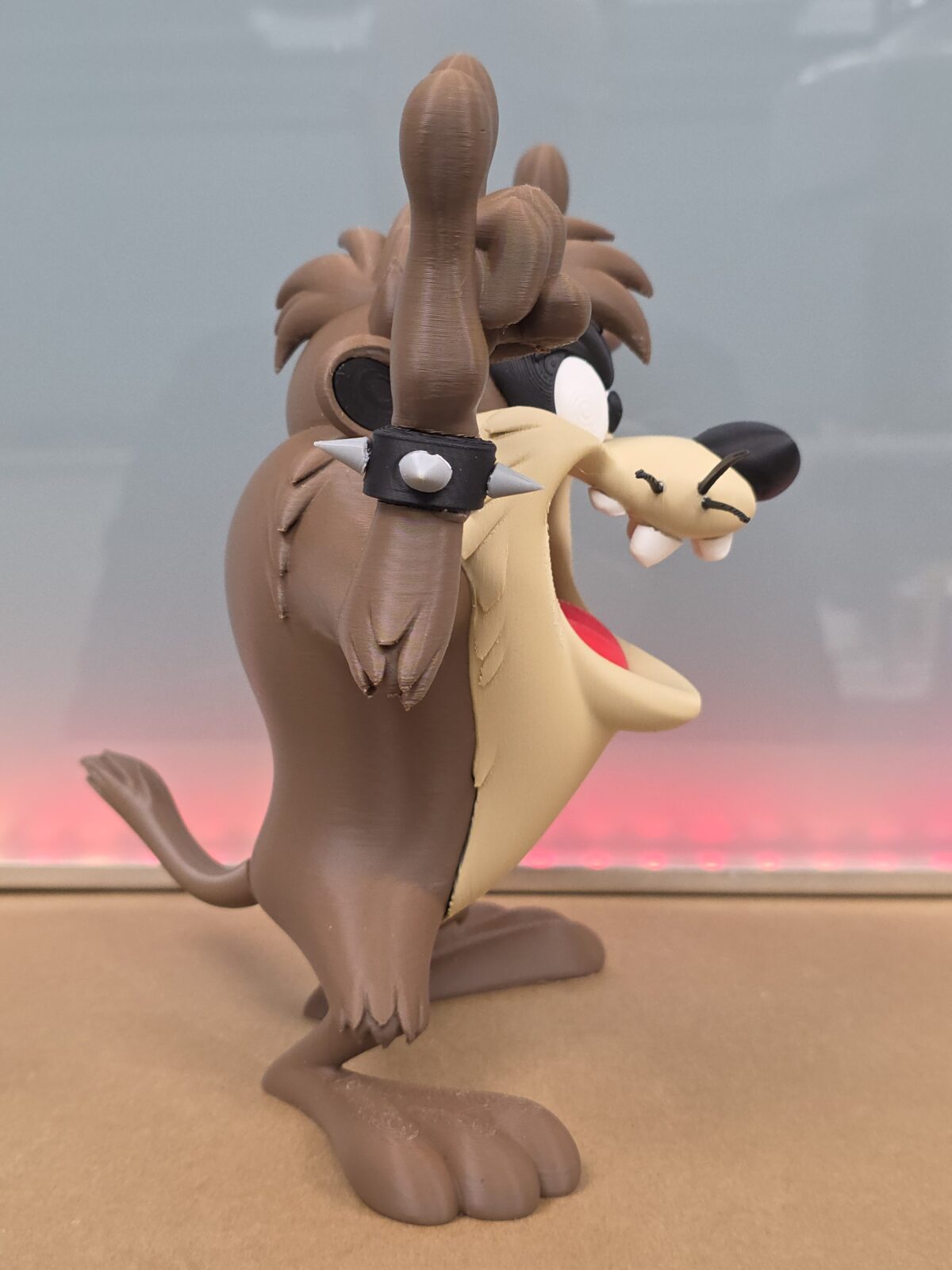 Tazmanya Canavarı Figürlü Dekoratif Oyuncak - Görsel 4