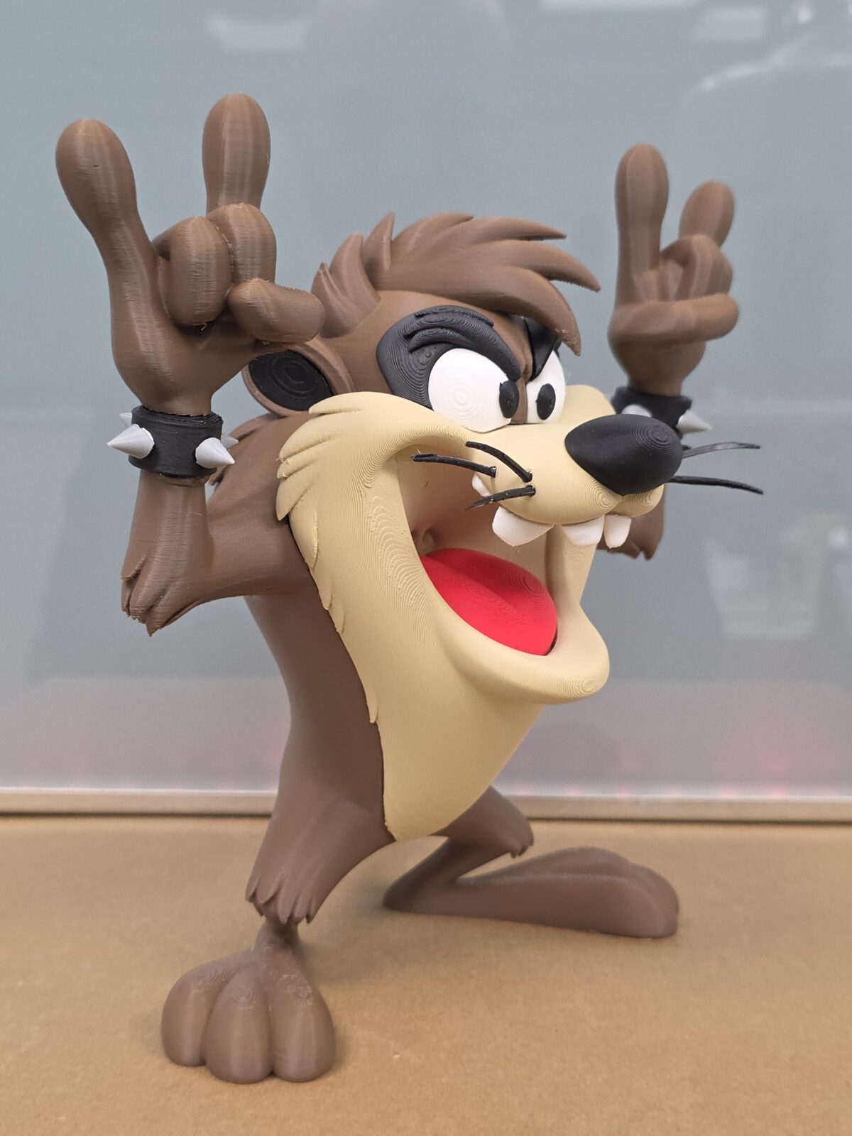 Tazmanya Canavarı Figürlü Dekoratif Oyuncak - Görsel 5