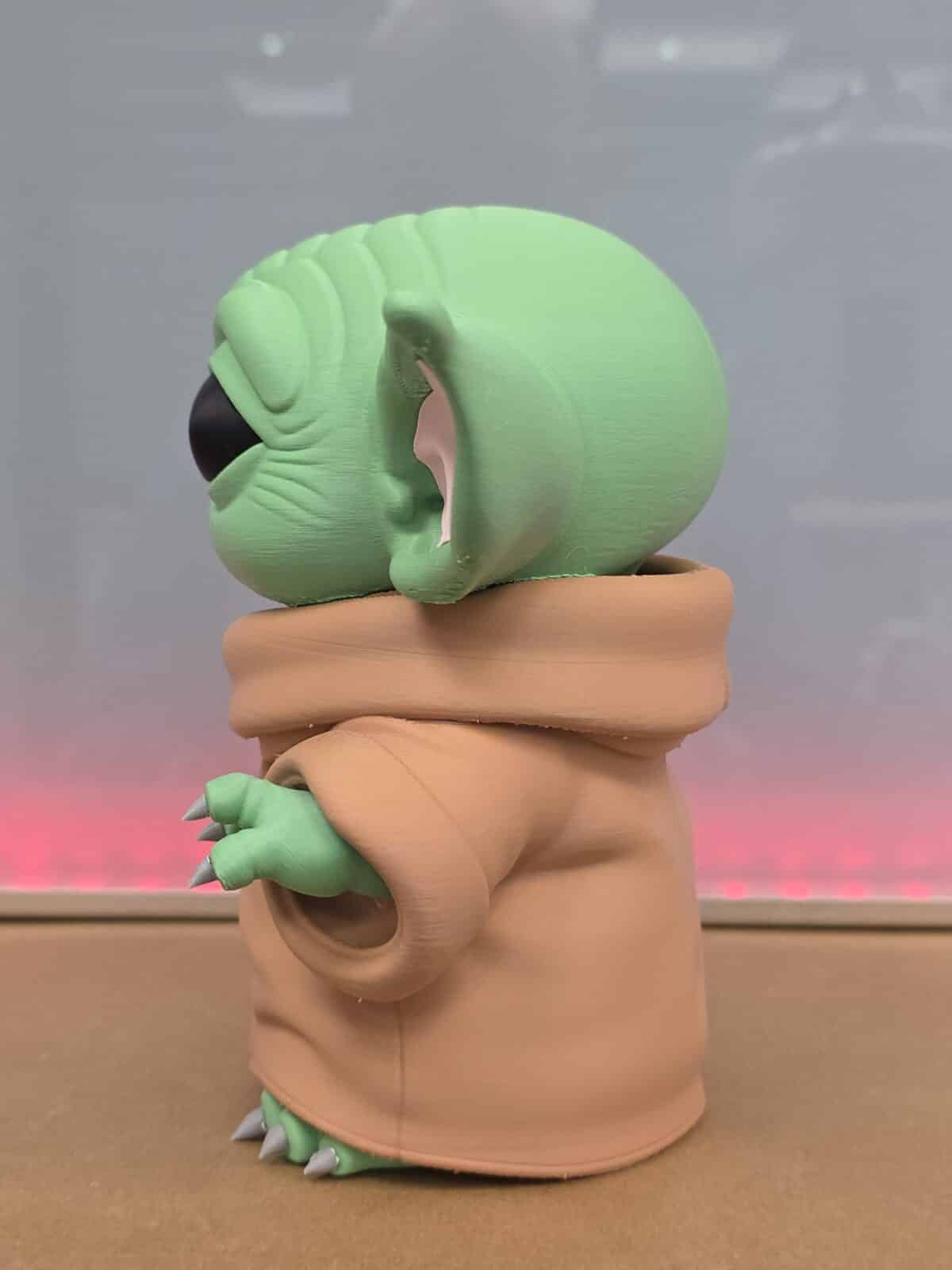 Star Wars Grogu Figürlü Dekoratif Oyuncak - Görsel 3