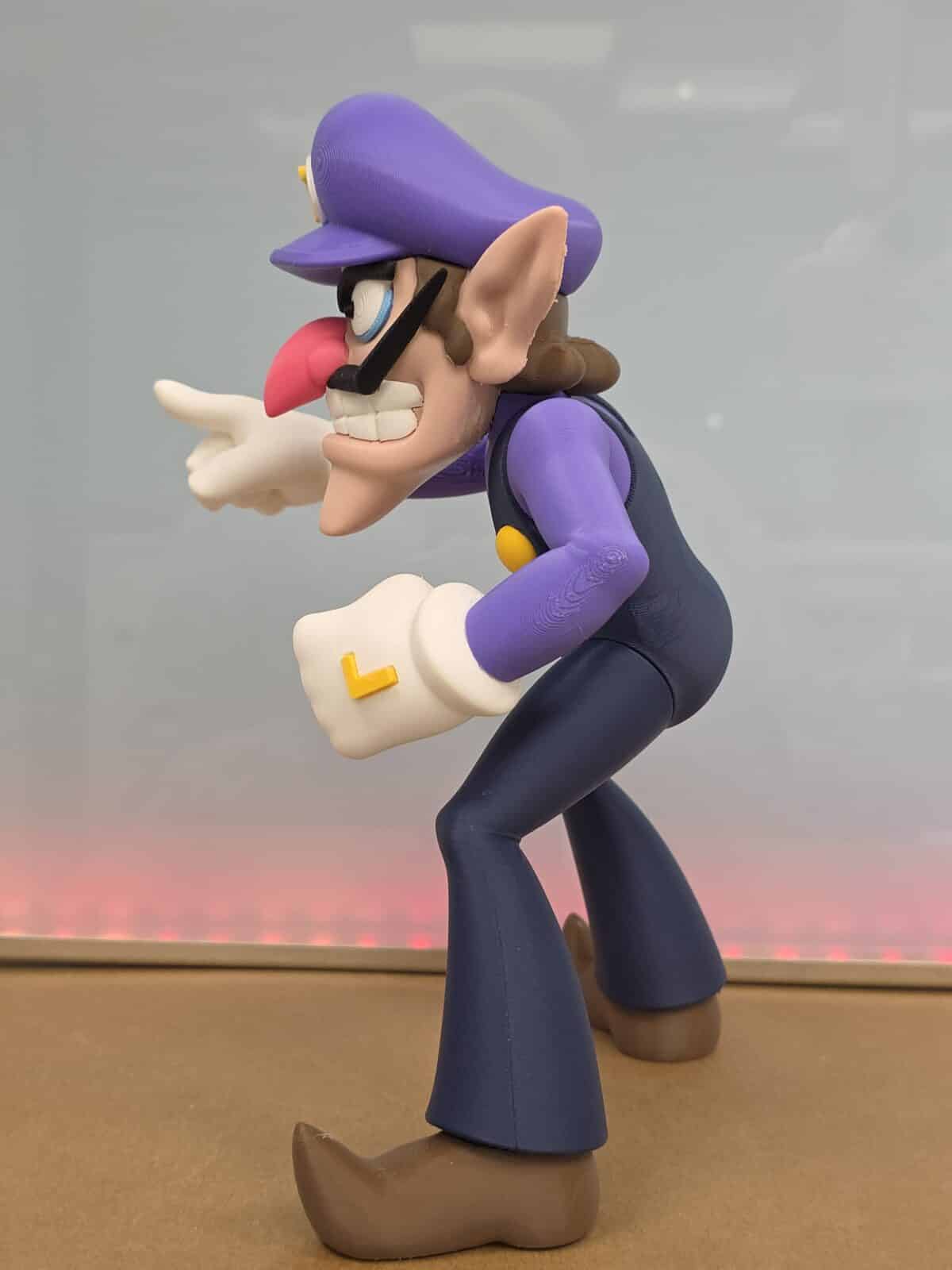 Nintendo'Nun Mario Waluigi'Si Figürlü Dekoratif Oyuncak - Görsel 3