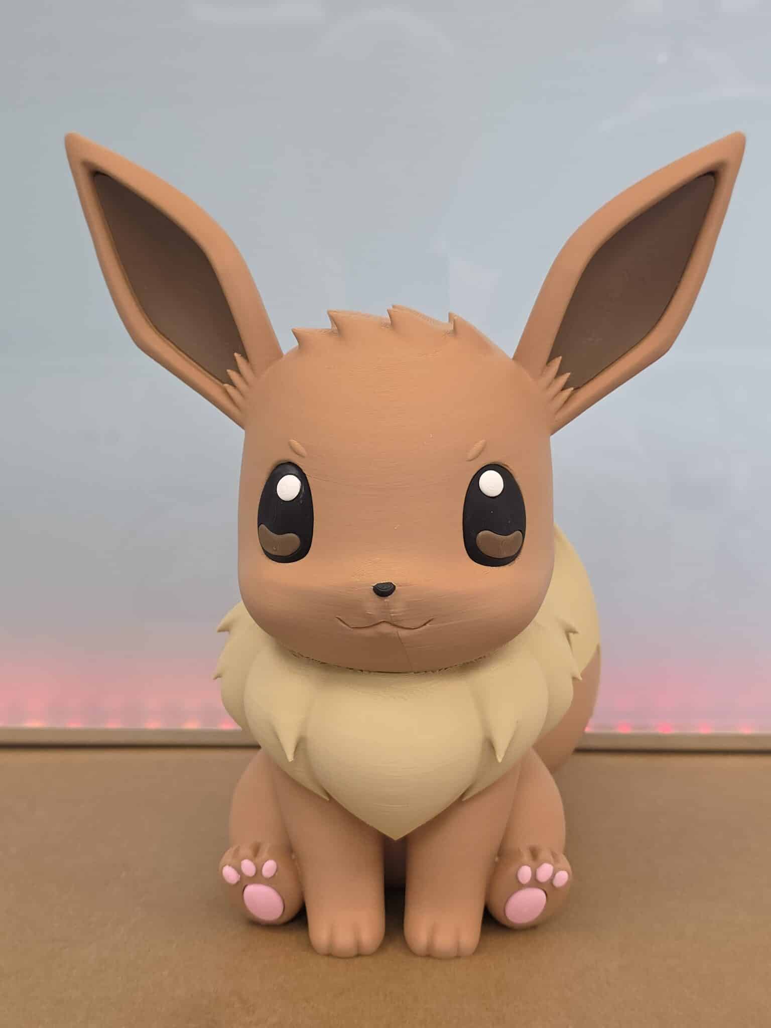20260224-143342-Jpg.jpg Pokemon Eevee Figürlü Dekoratif Oyuncak - Görsel 1