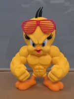 Tweety Spor Salonu Kuşu Figürlü Dekoratif Oyuncak