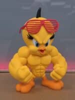 Tweety Spor Salonu Kuşu Figürlü Dekoratif Oyuncak - Görsel 5