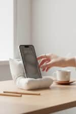 Yastık Figürlü Özel Tasarım Telefon Standı - Görsel 6